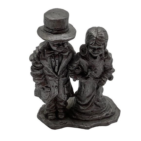 Michael Ritter Pewter Figurine, Sue and Gregg - Picture 1 of 9